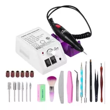 Torno De Uñas Manicura Profesional Pedicuria + Kit Gadnic