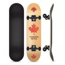 Tabla Skate Board Pino Canadiense Patineta Profesional Abec7