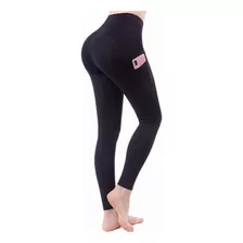 Leggins Mujer Deportivos Licra Gym Moda Bolsa Celular