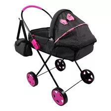 Carrinho De Boneca Reborn Xikitinha Milano Pink Oliveira