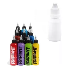 Set De Tintas 1/4 Oz Para Tatuar 6pzas