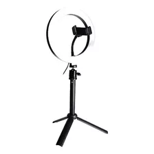 Ring Light Iluminação De Mesa Portátil 20cm Rl20 Oex Cor Da Luz Branco Cor Da Estrutura Preto Voltagem Bivolt