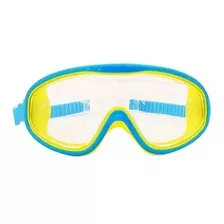 Antiparra Hydro® Natacion Mascara Pileta Buceo Junior Color Celeste/amarillo