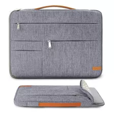 Funda Maletin Para Portatil 15,6 Pulgadas Gris