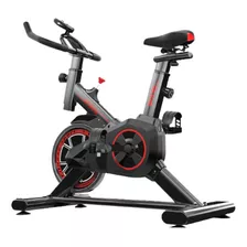 Bicicleta Ergométrica Liovi Para Spinning Preto E Vermelho