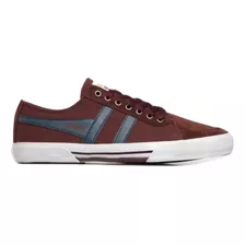 Zapatilla Gola Super Quarter Bordo Marino 