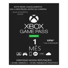 Xbox Game Pass Ultimate 1 Mes - Console/windows/celular/tv