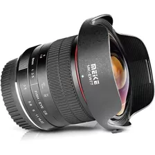 Lente Meike De 8 Mm F3.5 Para Camaras Canon Con Montura Ef