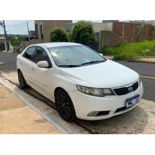 Kia Cerato 2012 1.6 16v Sx3 Automático Branco Rodas 17 Black