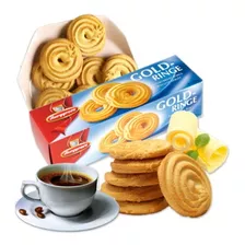 Biscoito Gold Ringe Shortbread Cookie - Borggreve - Importad