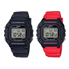 Reloj Casio W-218h Resist Agua 50m Original Garantia Envioya