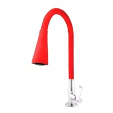 Torneira De Mesa Gourmet Cozinha Flexível Cone 2 Jatos Red