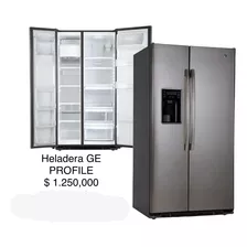 Heladera Ge General Electric, Side By Side, Inox