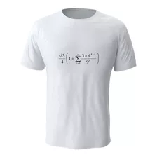 Camiseta T-shirt Formulas Matematicas Quimicas Fisicas R10