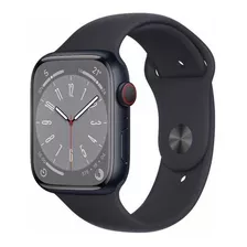 Apple Watch Series 8 Gps 45mm Caixa Alumínio Meia-noite Cor 