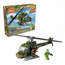 Conjunto De Construção Mega Construx Copter Rescue Toy Helic