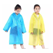 Azboys Poncho De Lluvia Para Niños, Impermeable Para Niños, 