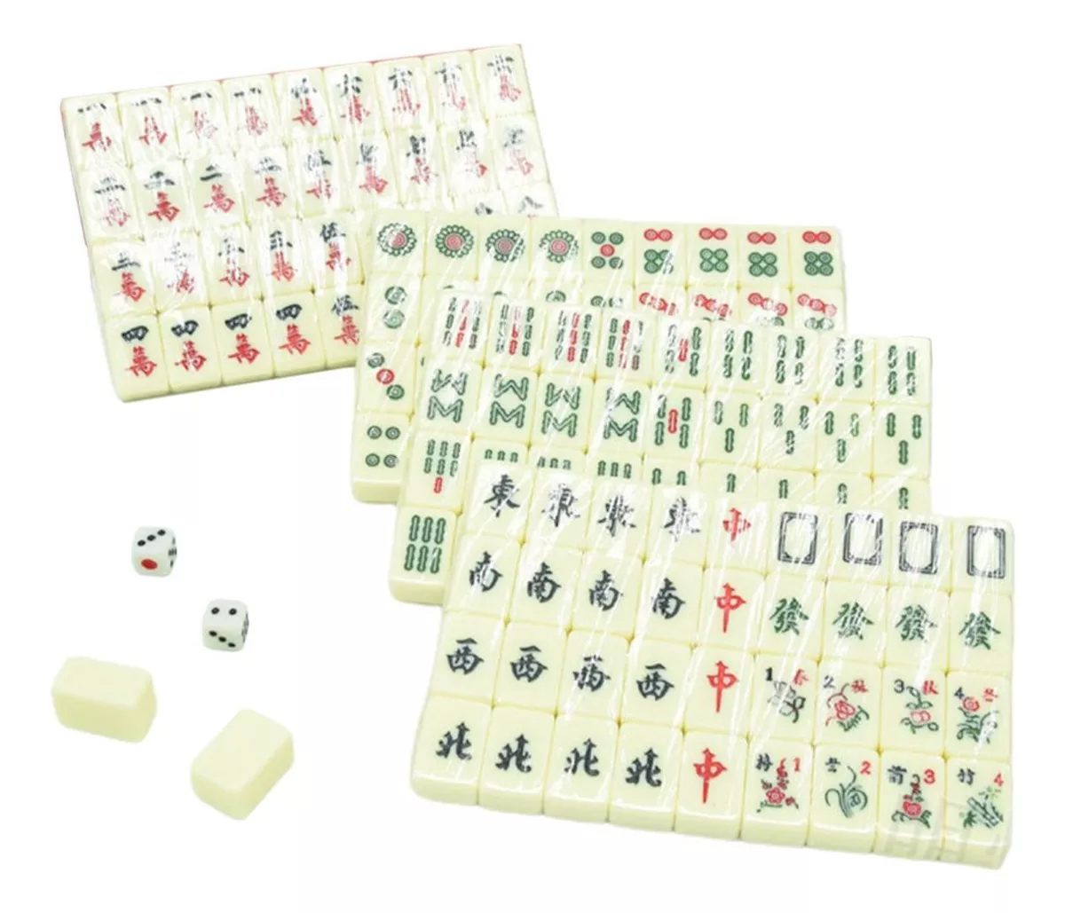 Set De Mahjong Chino Para Entretenimiento Infantil