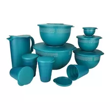 Tupperware Bea Murano Verde 10 Peças