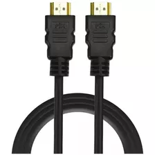 Cabo Hdmi 02 Metros 2.0-4k , Ultra Hd, 3d, 19 Pinos