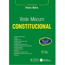 Vade Mecum Constitucional, De Flavia Bahia. Editora Armador, Capa Mole Em Português, 2020