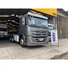 Caminhão M.benz Actros 2546 6x2 2018 Un.dono