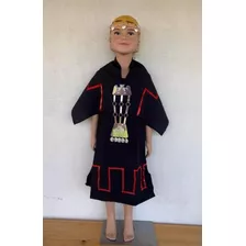 Vestimeta Traje Tipico Mapuche Para Niña 