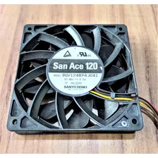 Cooler Fan Ventoinha 48v San Ace 120 Sanyo Denki