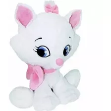 Gata Marie De Pelúcia Big Head 35 Cm Disney