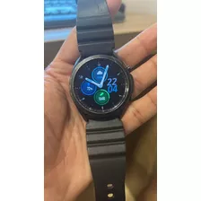 Samsung Galaxy Watch3 Caixa 44mm Aço, Pulseira Borracha