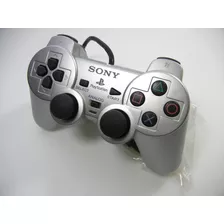 Controle Playstation Dualshock2 Joystick Sony Original Prata