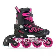 Patines- En Linea Ajustables Semi Profesionales Cougar New