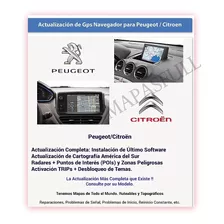 Nuevo Mapeo Citroen C3 C4 V112 + Fotomultas Y Alertas