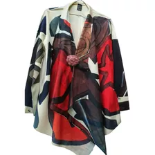 Sacon -kimono De Polar Sublimado De Diseño , T.u