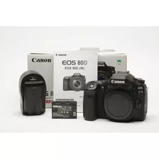 Canon 80d Dslr Body, Gently Used, Box, Batt+charger+manualhg