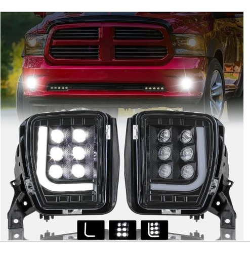 Exploradoras Led Para Dodge Ram 1500 Foto 2