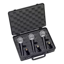 Kit Com 3 Unidades De Microfone Samson Sar21s3