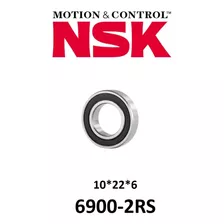 Rodamiento Sellado Nsk 6900-2rs