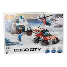 Bloque De Construcción Carro Helicóptero 378 Piezas - Cogo