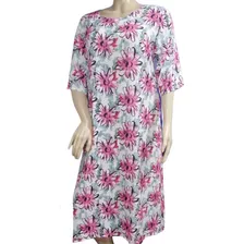 Vestido Dama Talle Grandes Tela Fresca - M&s