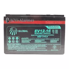 Kit 4 Battery Gel Global 6-dzm-12 15ah 12v Ciclo Profundo