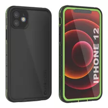 Funda Para iPhone 12 Negra Impermeable