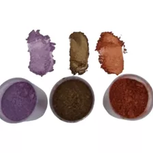 Kit Com 3 Pigmentos Perolados Coloridos