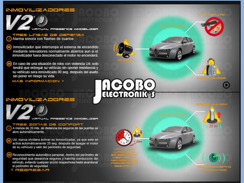 Alarma De Presencia V2 Protec Security Automovil Antirrobo Foto 5