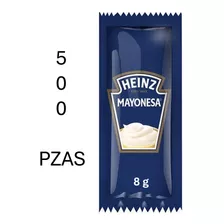 Mayonesa Real Heinz Sobres De 8 G Caja Con 500 Pzas