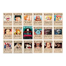 One Piece 12 Posters Recompensa Actual Wanted Se Busca Luffy
