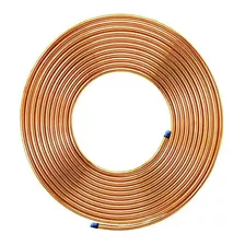 3 Mts Tubo Cobre De 1/4'' E 3mts 3/8'' Fita Pvc E Esponjosos