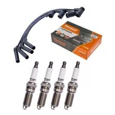 Kit Cables Y Bujías Ferrazzi Eco Sport 1.6 8v Zetec Rocam