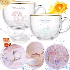 Taza De Vidrio Mini Bowl Para Postre Desayuno Kawaii Tierno