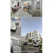 Apartamento Vacío En Alquiler En Ciudad Juan Bosch San Isidr